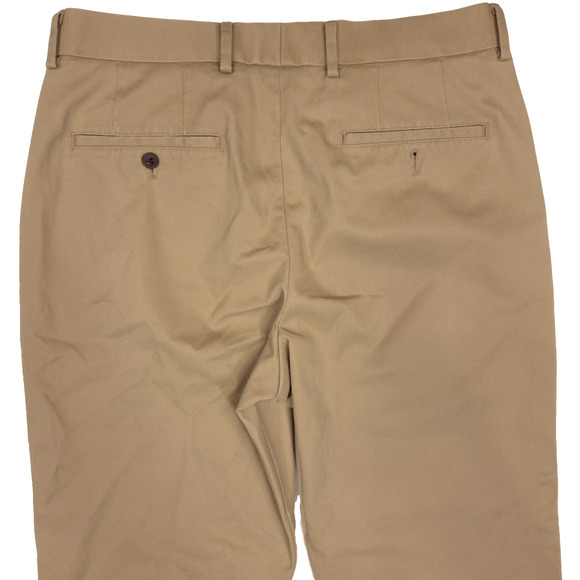 Charles Tyrwhitt Pants Mens 32x29 Brown Classic Fit Non Iron Chino Dress Stretch - Picture 9 of 9